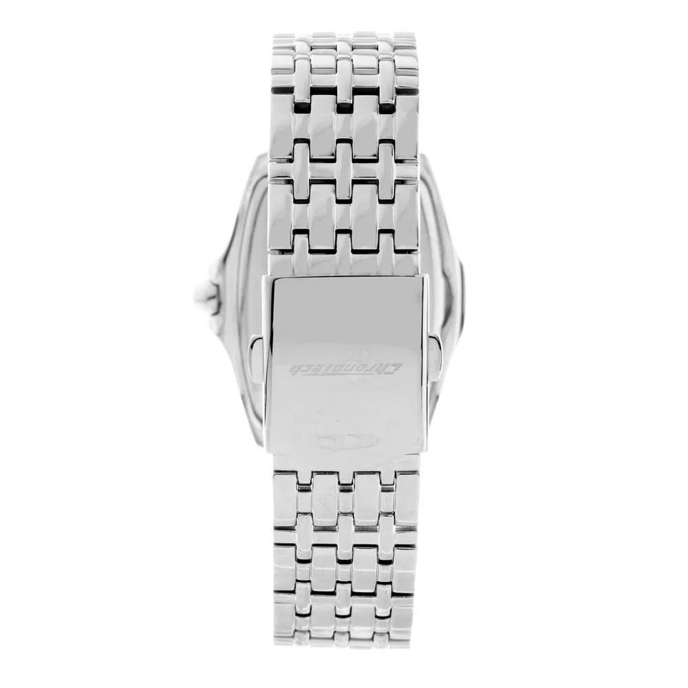 Chronotech Silver Stainless Steel Watch - Watches