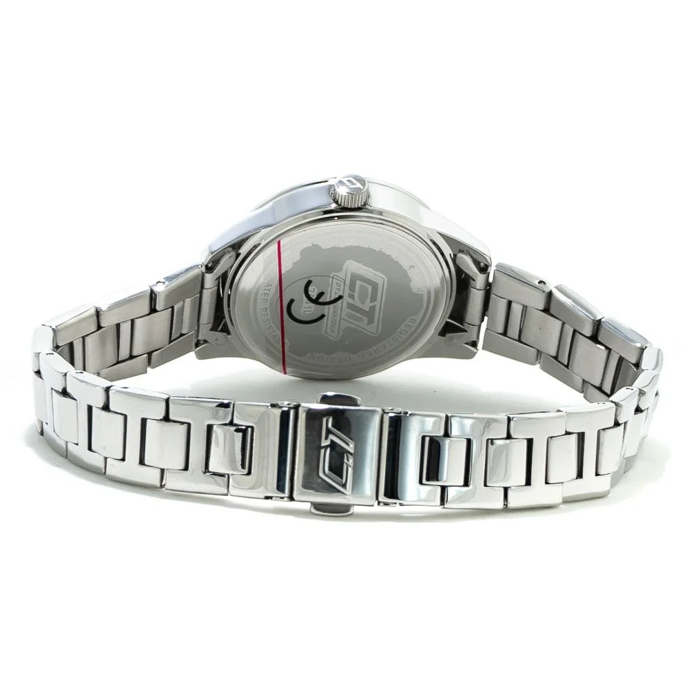 Chronotech Silver Stainless Steel Watch - Watches
