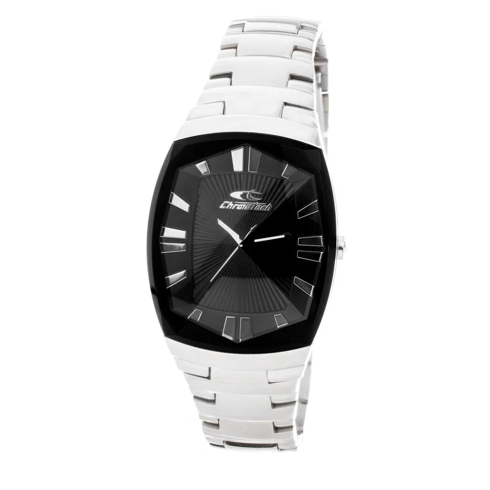 Chronotech Silver Stainless Steel Watch - Watches