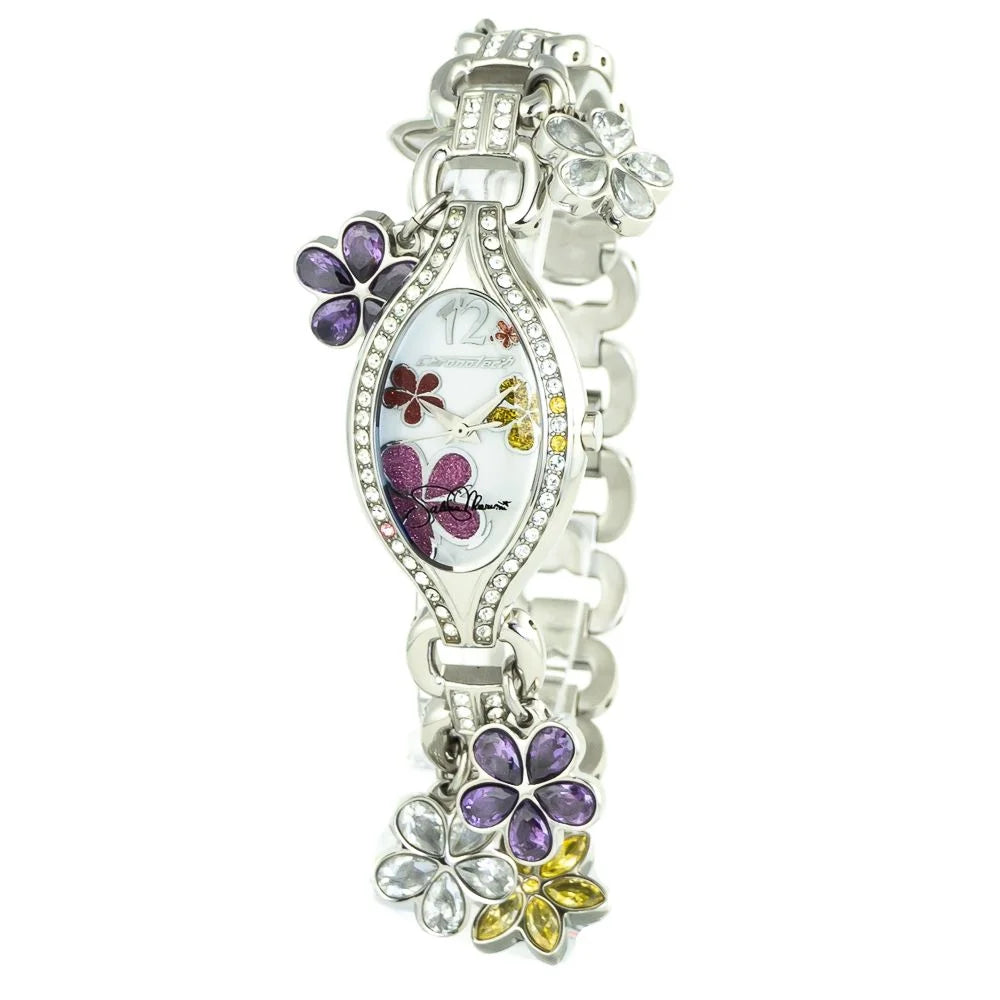 Chronotech Silver Stainless Steel Watch - Watches