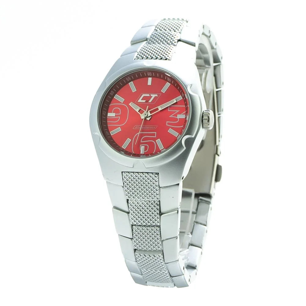 Chronotech Silver Stainless Steel Watch - Watches