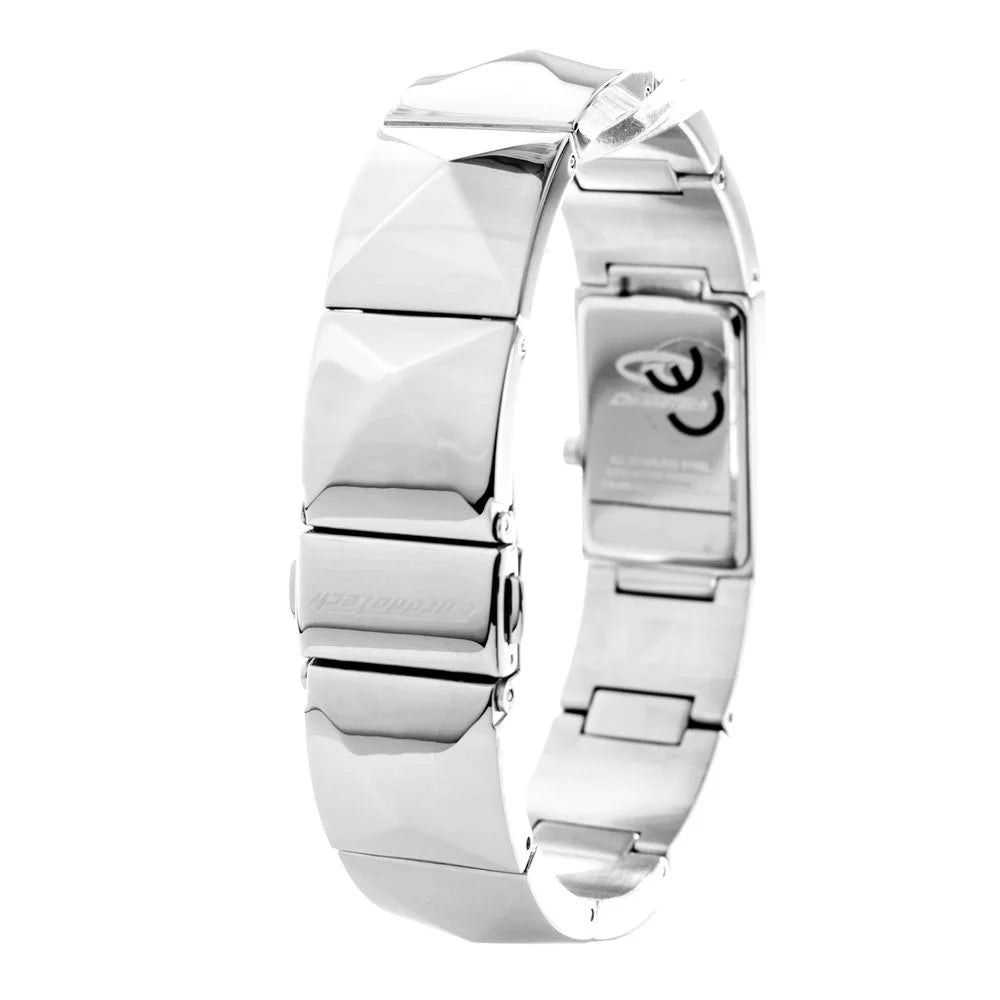 Chronotech Silver Stainless Steel Watch - Watches