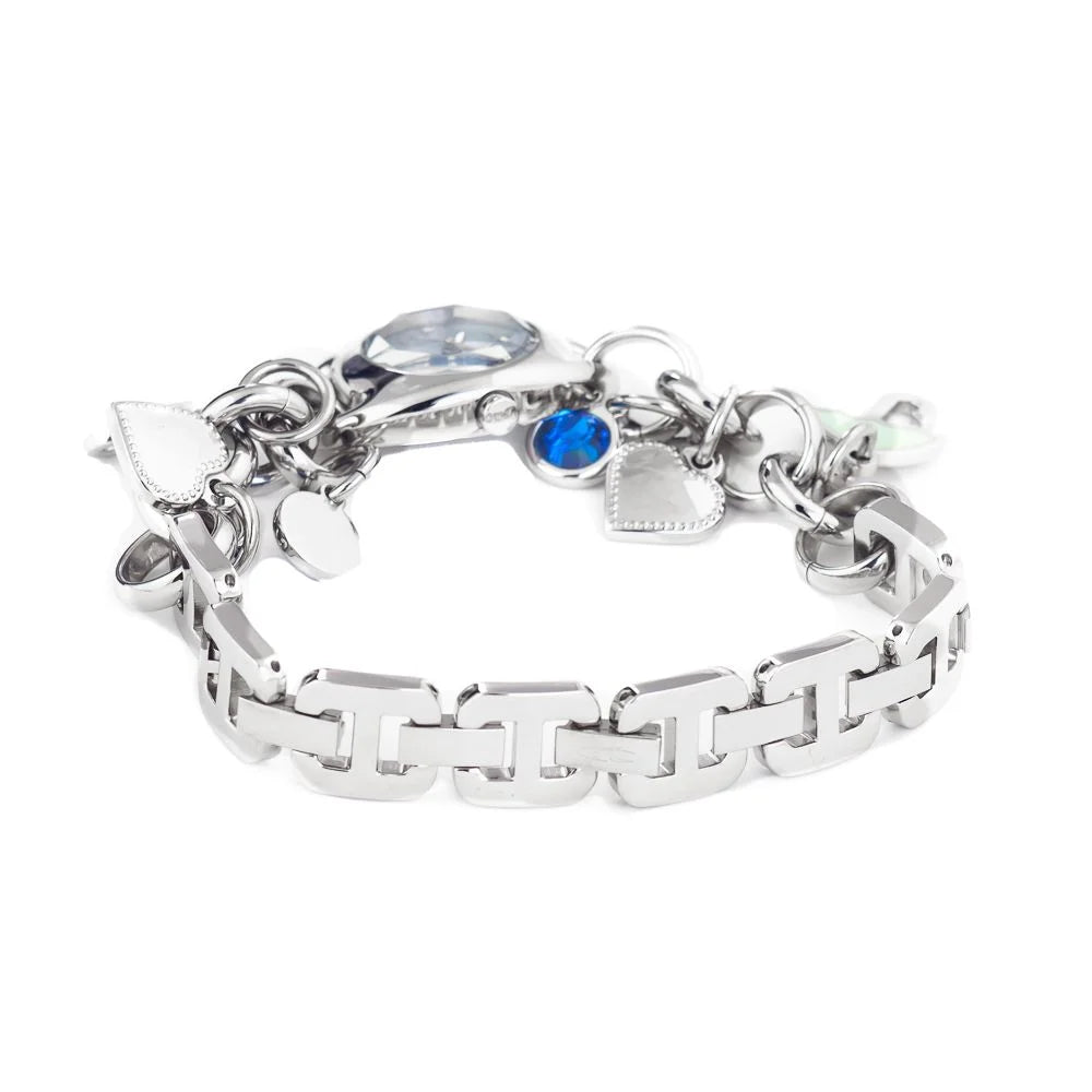 Chronotech Silver Stainless Steel Watch - Watches