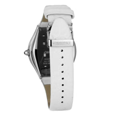 Chronotech White Leather Watch - Watches