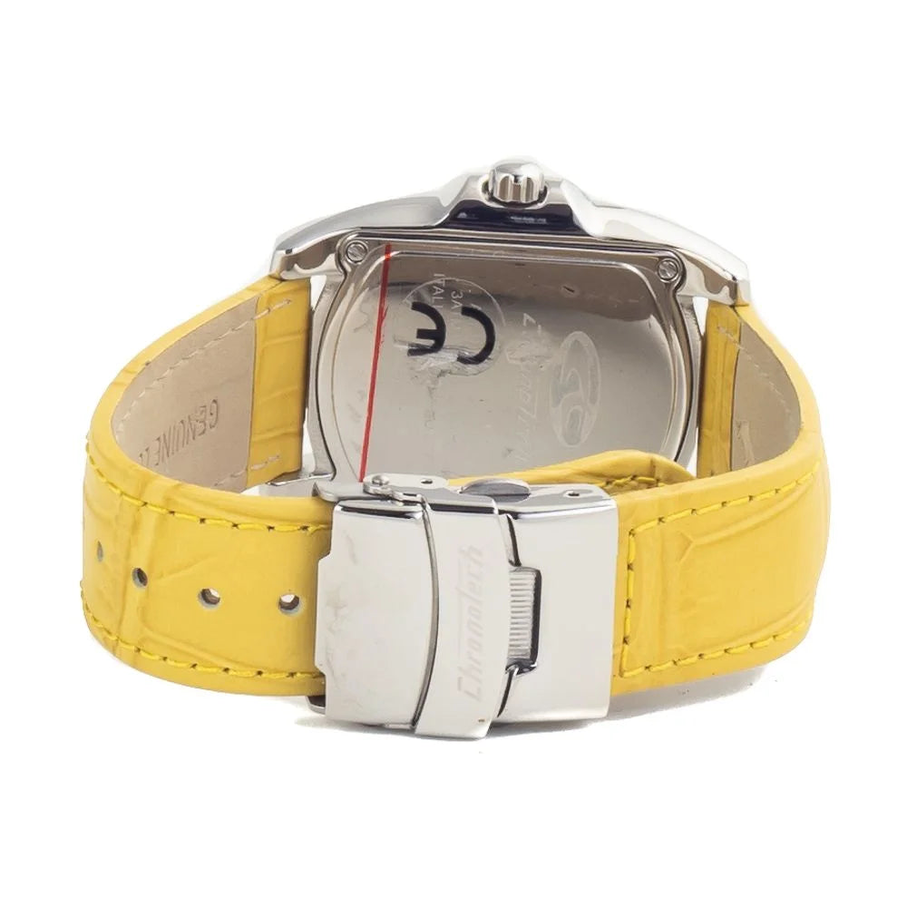 Chronotech Yellow Leather Watch - Watches