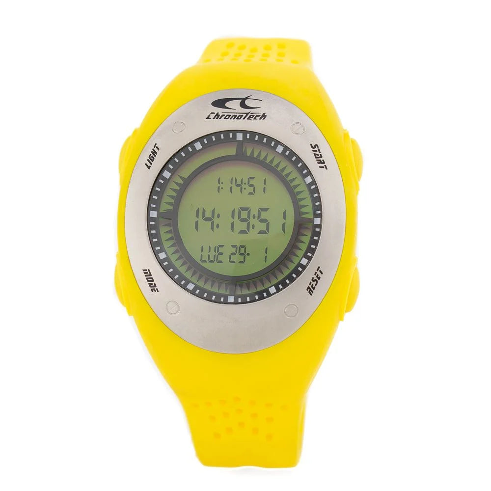 Chronotech Yellow Rubber Watch - Watches