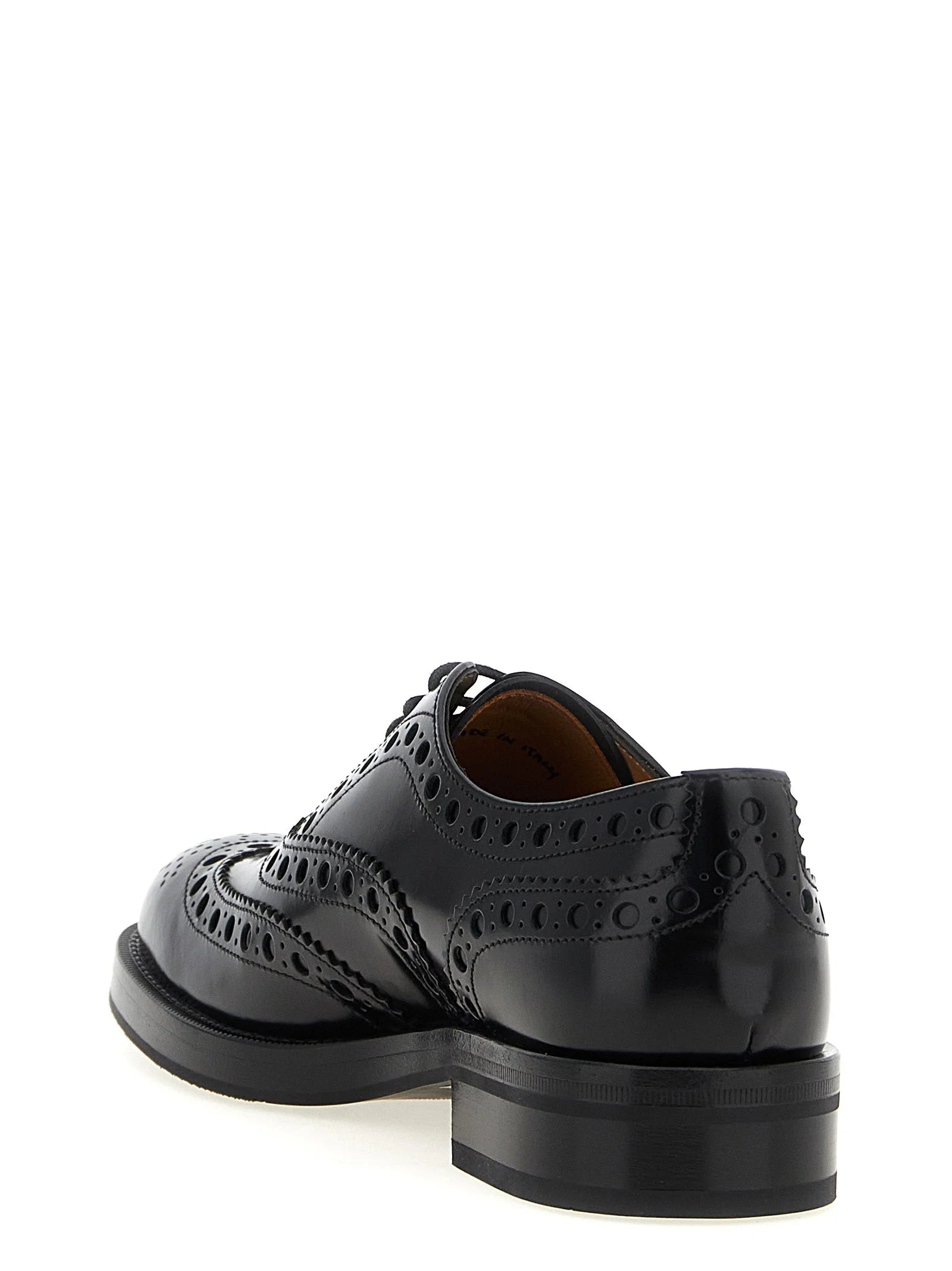 Church’s Black Calfskin Oxfords And Derbies