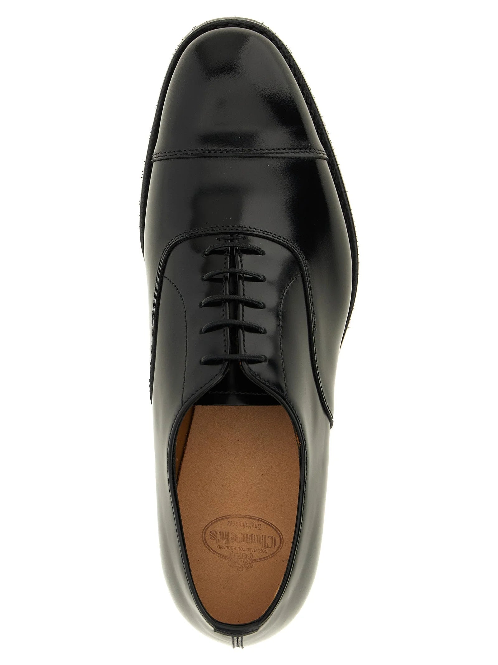 Church’s Black Calfskin Oxfords And Derbies - EU37/US7