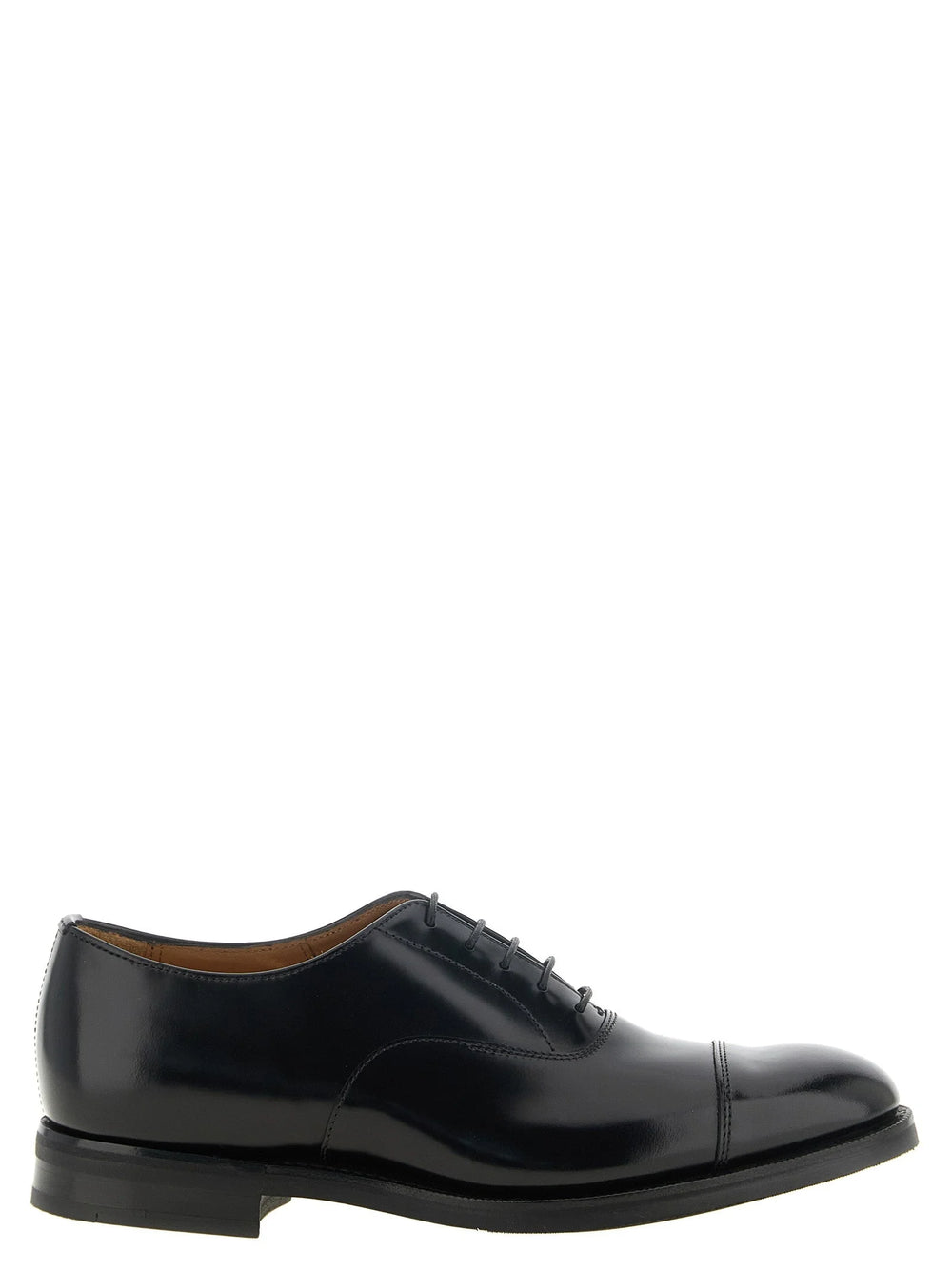 Church’s Black Calfskin Oxfords And Derbies - EU37/US7