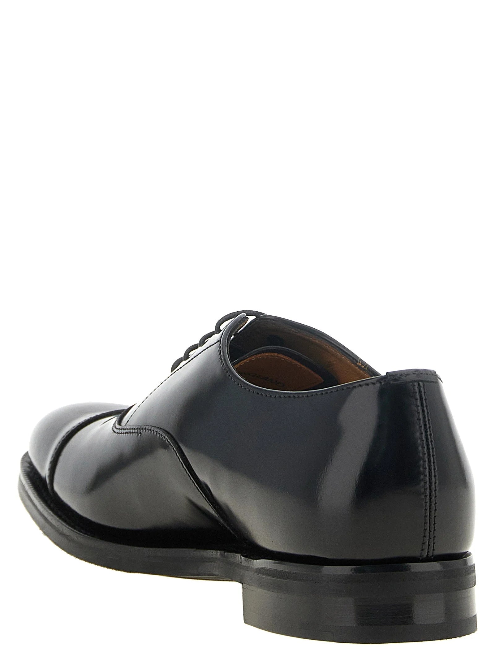 Church’s Black Calfskin Oxfords And Derbies - EU37/US7