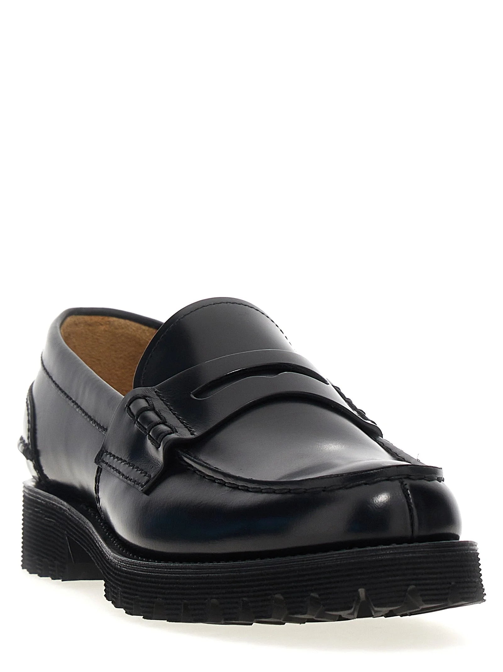 Church’s Black Cowhide Slip-On Loafers - EU41/US11