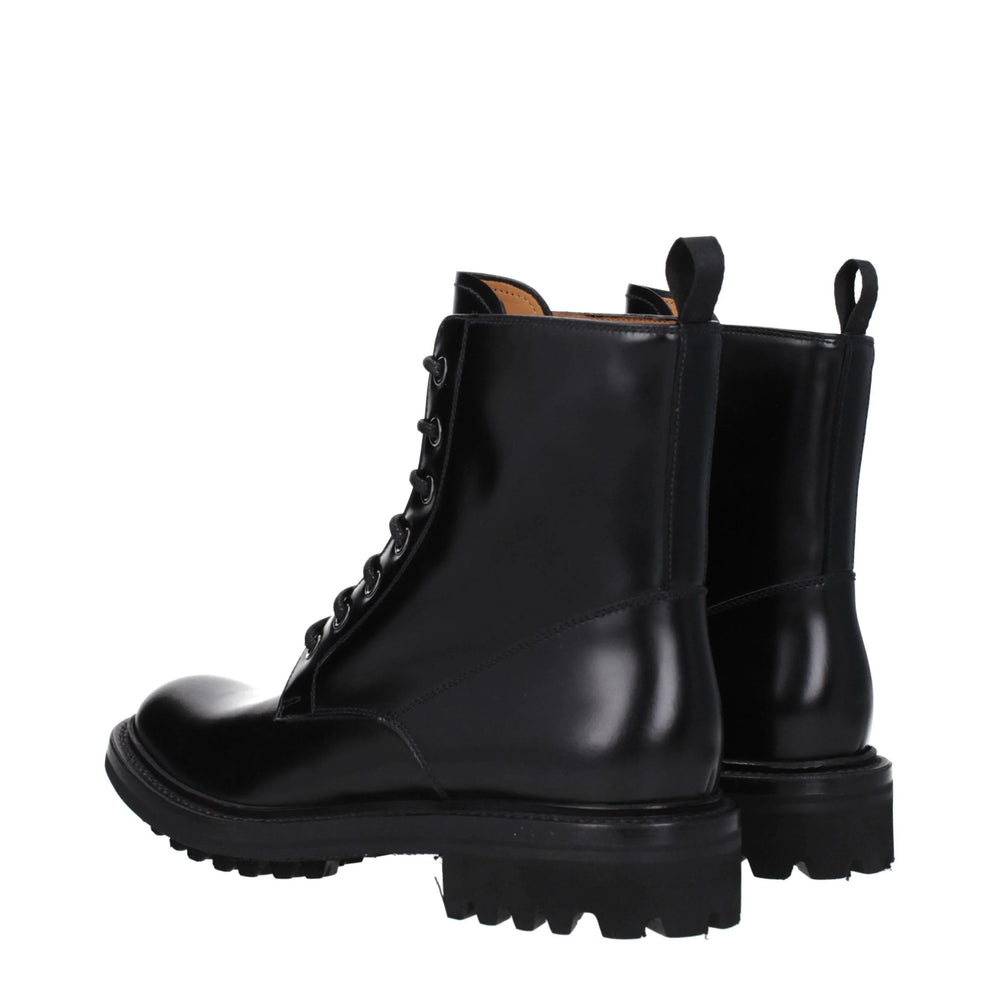 Church’s Black Leather Ankle Boots - Boots
