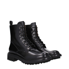 Church’s Black Leather Ankle Boots