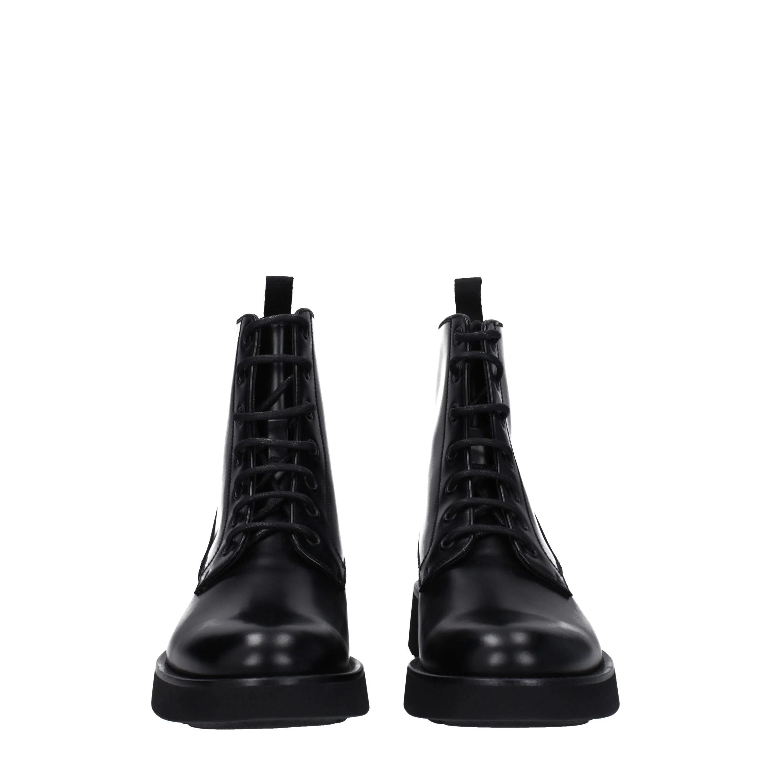 Church’s Black Leather Ankle Boots