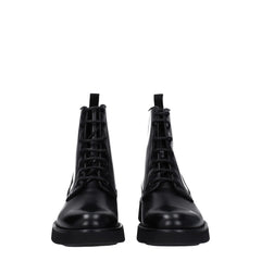Church’s Black Leather Ankle Boots