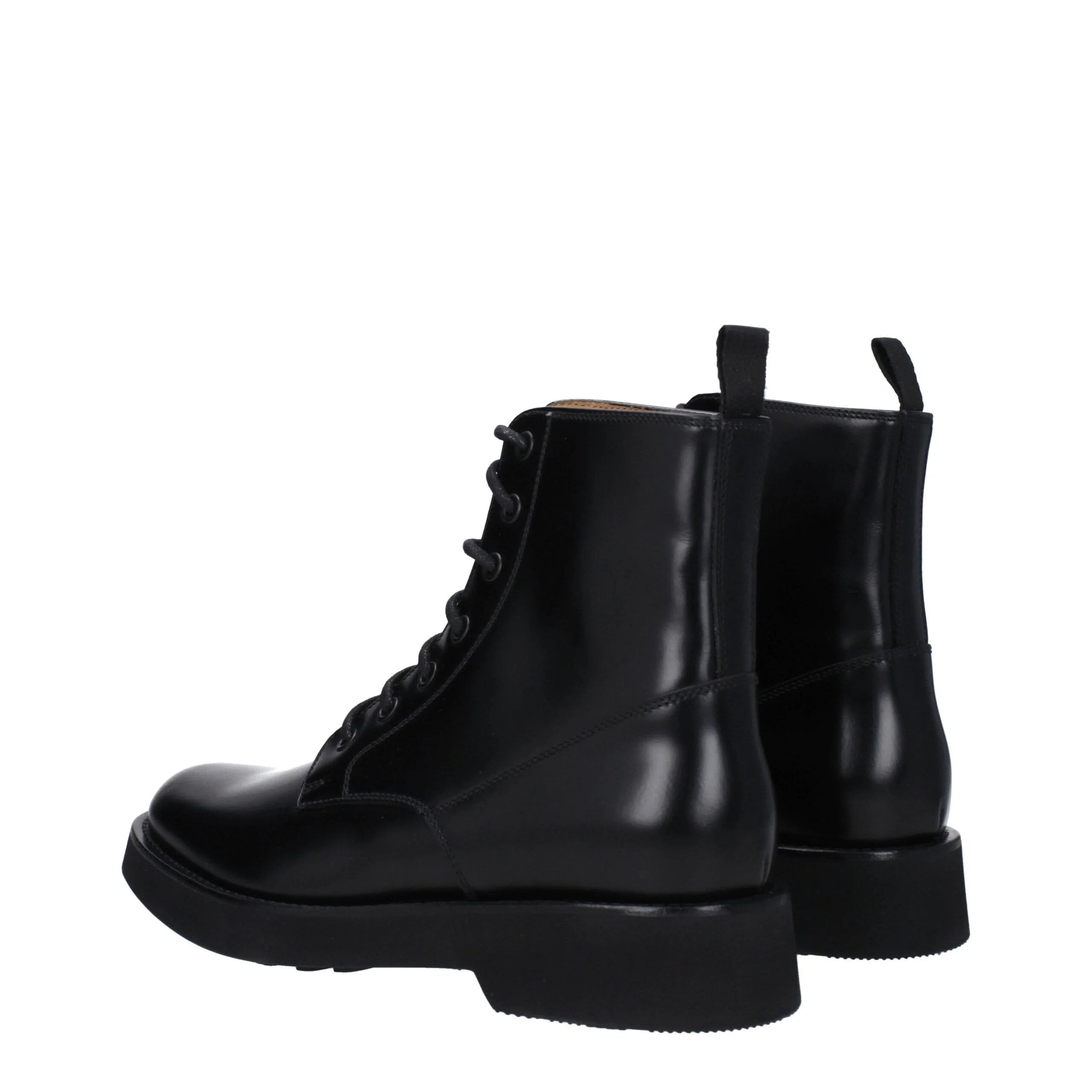 Church’s Black Leather Ankle Boots