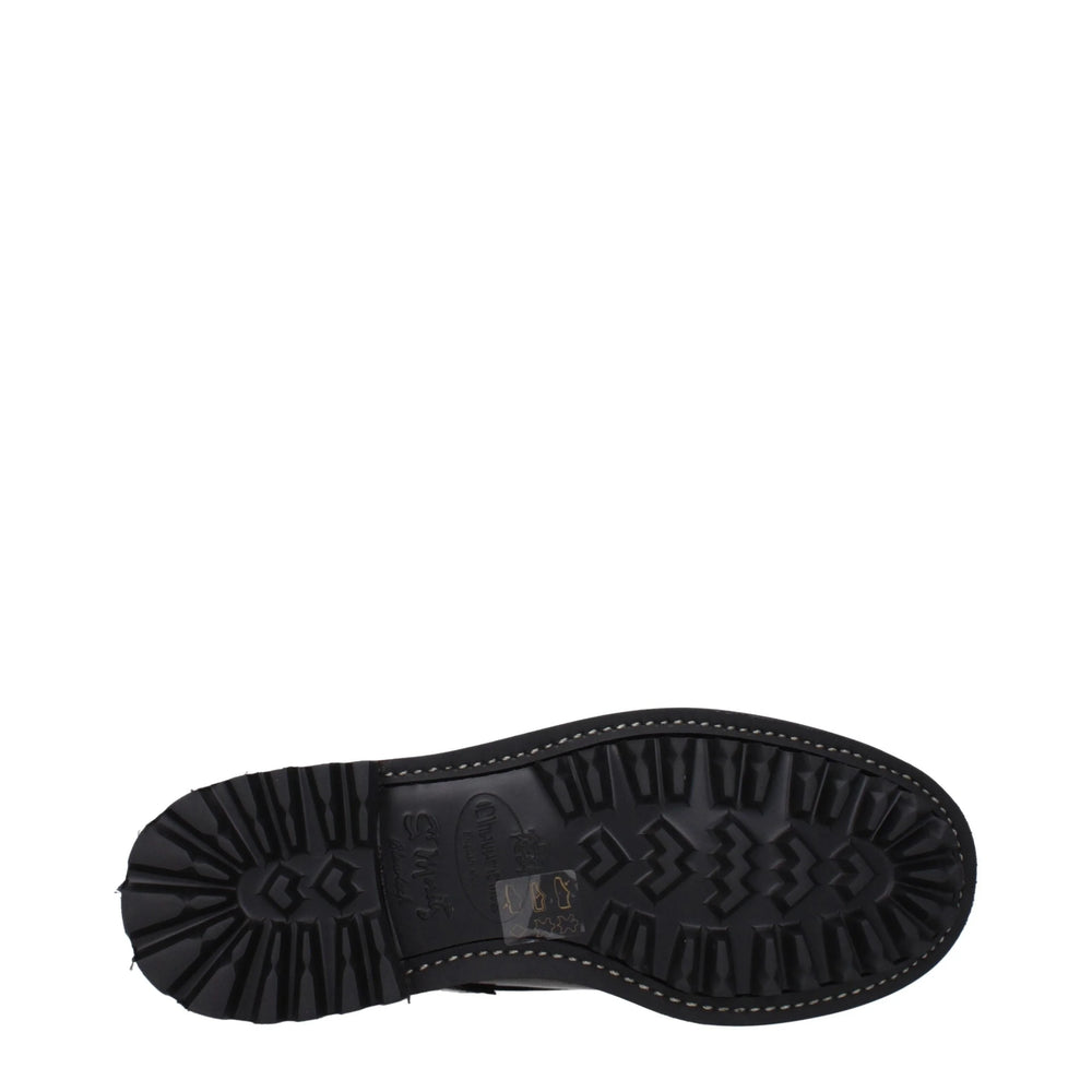 Church’s Black Leather Ankle Boots