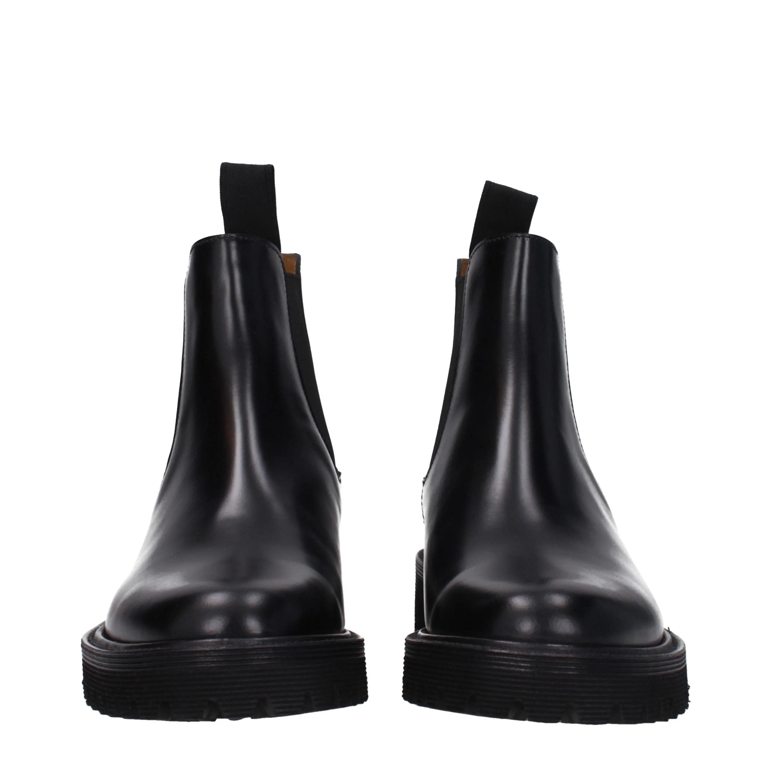 Church’s Black Leather Ankle Boots - EU40/US10