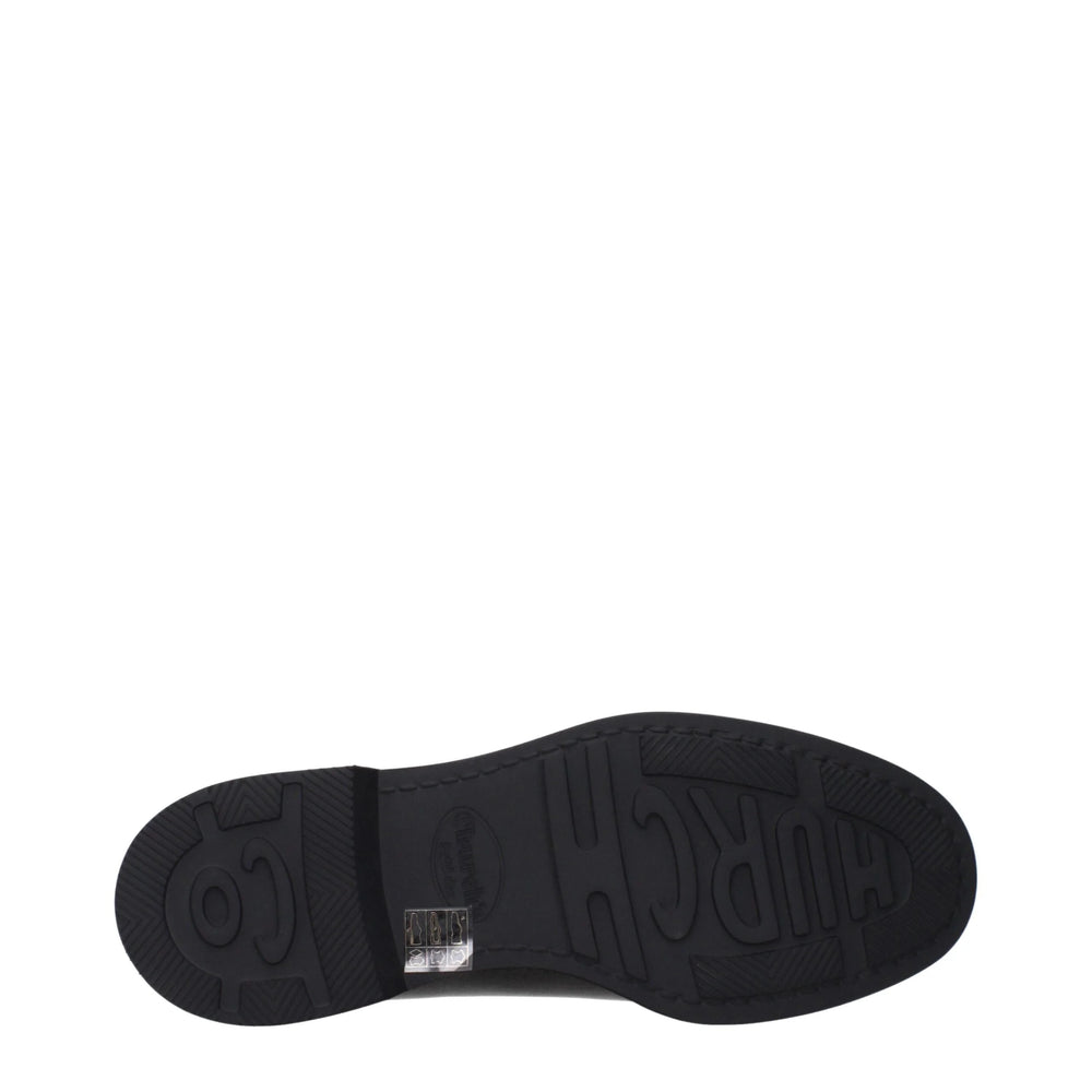Sapatos Oxford e Derby de couro preto Church’s