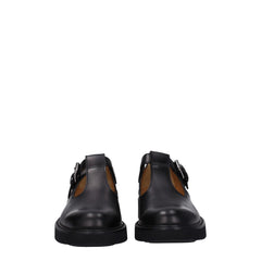 Church’s Black Leather Oxfords And Derbies