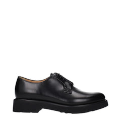 Church’s Black Leather Oxfords And Derbies