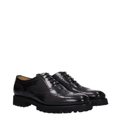 Church’s Black Leather Oxfords And Derbies - EU40/US10