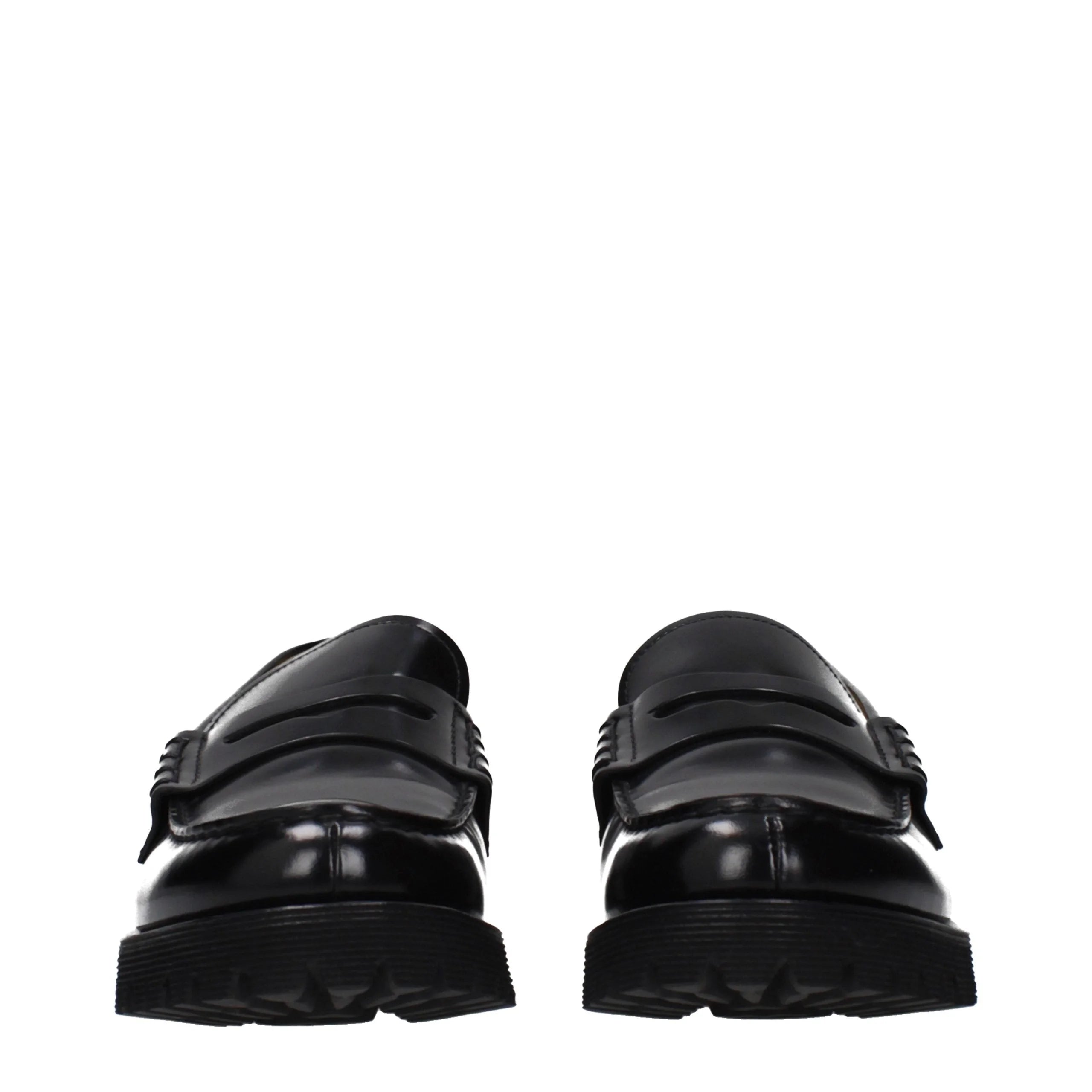 Church’s Black Leather Slip-On Loafers - EU39/US9