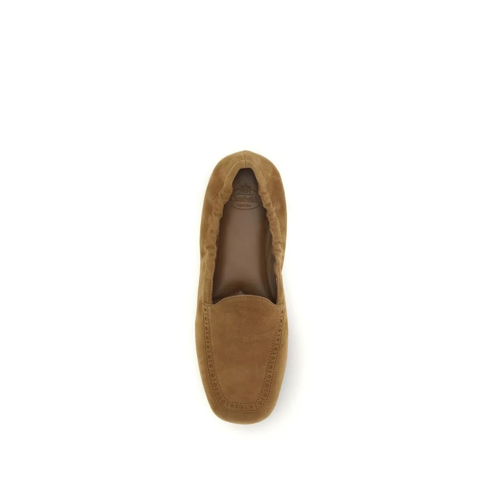 Church’s Brown Calf Leather Bos Taurus Slip-On Loafers
