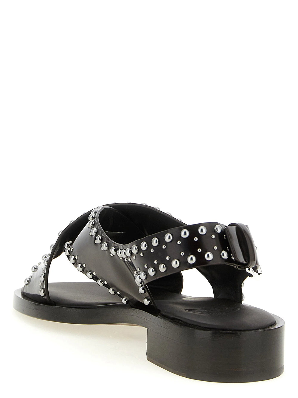 Church’s Brown Calfskin Flat Sandals - EU41/US11