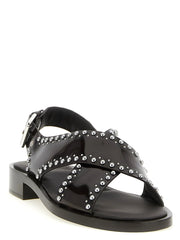 Church’s Brown Calfskin Flat Sandals - EU41/US11
