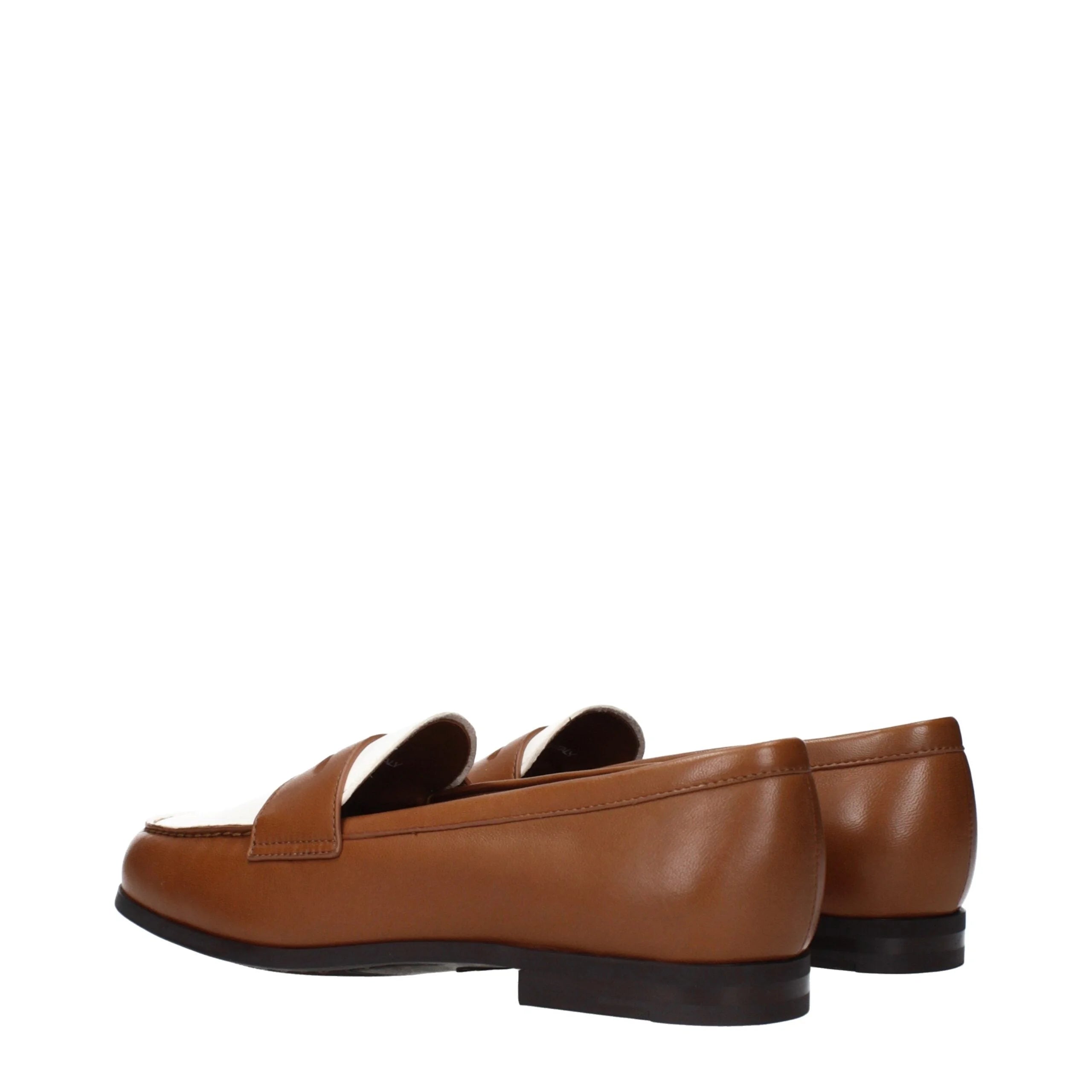 Church’s Brown Leather Slip-On Loafers - EU40/US10