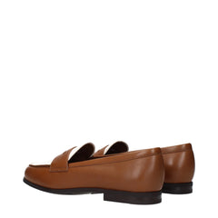 Church’s Brown Leather Slip-On Loafers - EU40/US10