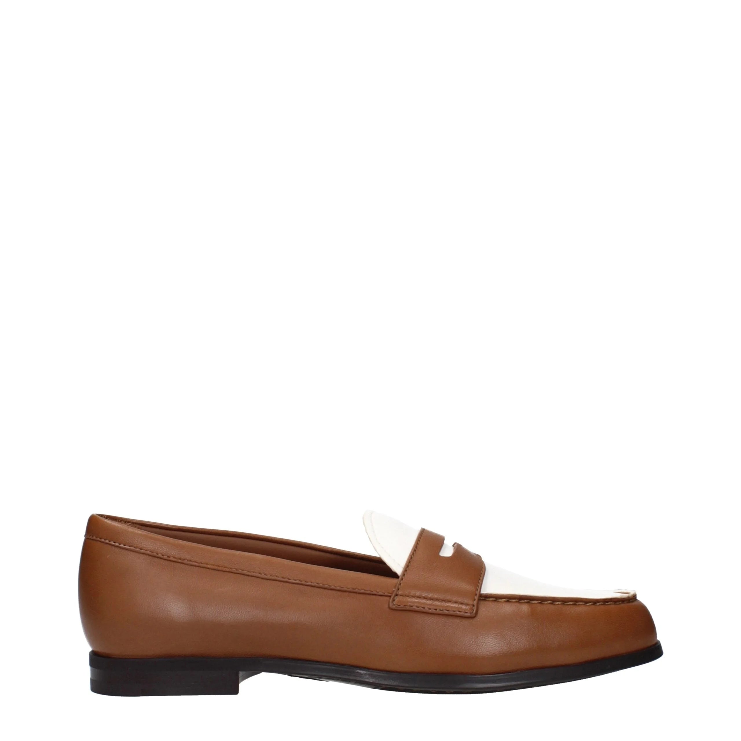 Church’s Brown Leather Slip-On Loafers - EU40/US10