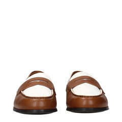 Church’s Brown Leather Slip-On Loafers - EU40/US10