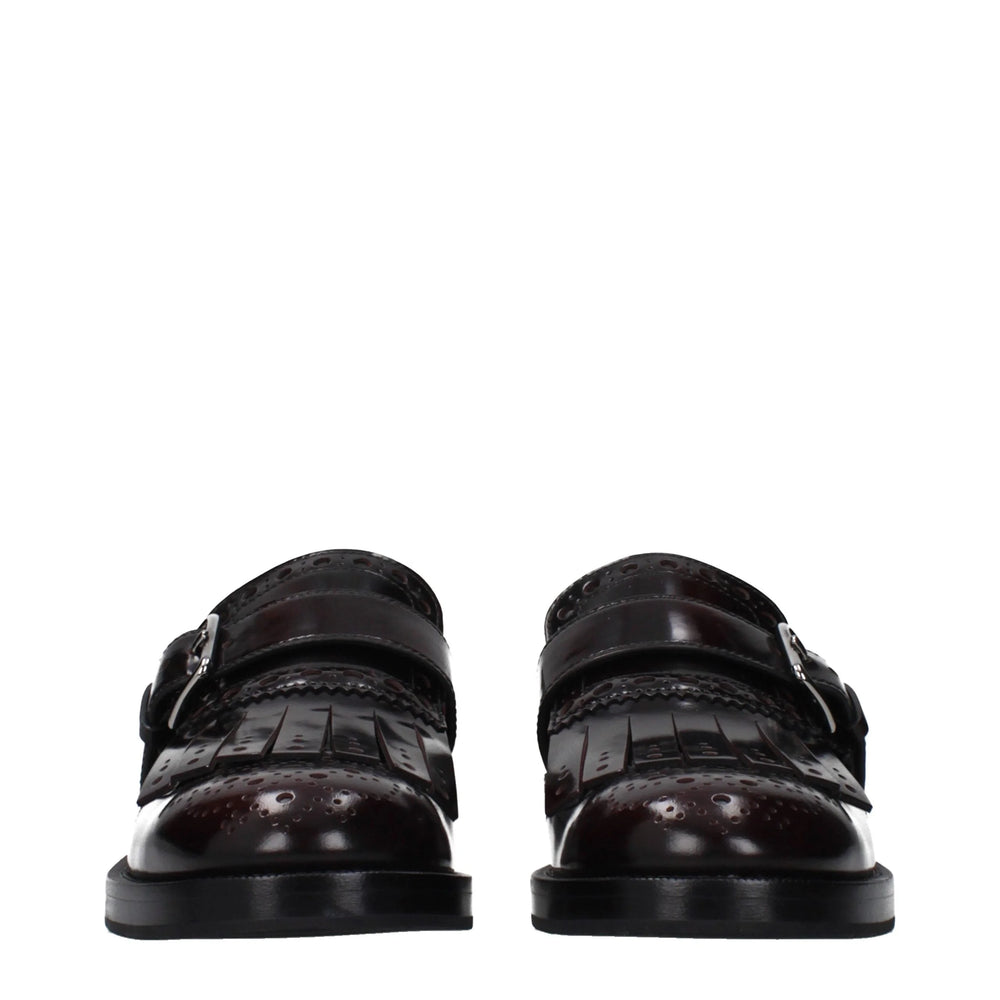 Church’s røde læder loafers