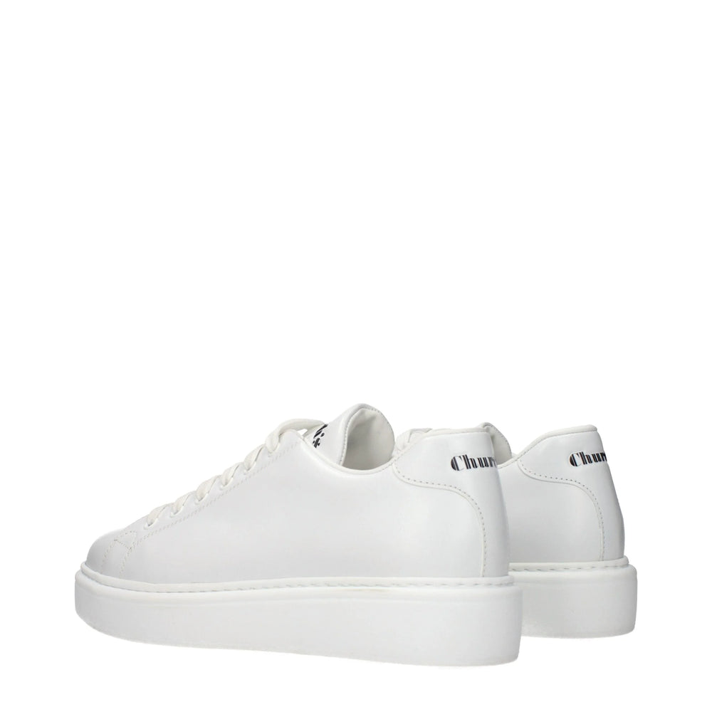 Church’s White Leather Low Top Sneakers - EU38.5/US8.5