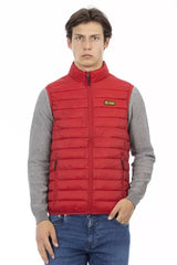 Ciesse Outdoor Red Polyester Men Sleeveless Jacket - Vests