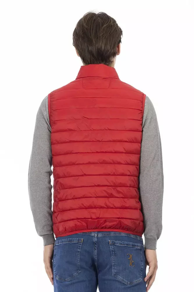 Ciesse Outdoor Red Polyester Men Sleeveless Jacket - Vests