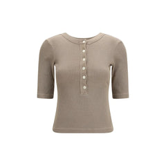Citizens of Humanity Beige Cotton T-Shirt