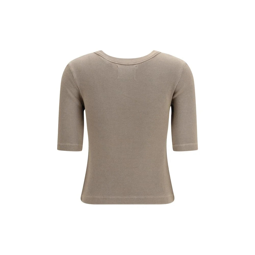 Citizens of Humanity Beige Cotton T-Shirt