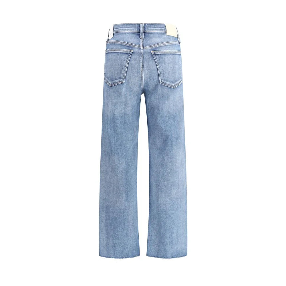 Citizens of Humanity Blue Cotton Straight-Leg Jeans