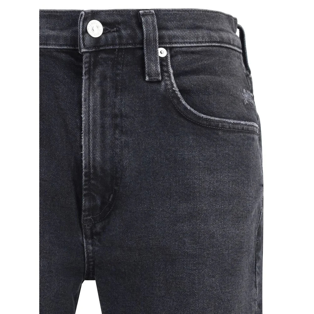 Citizens of Humanity Blue Cotton Straight-Leg Jeans