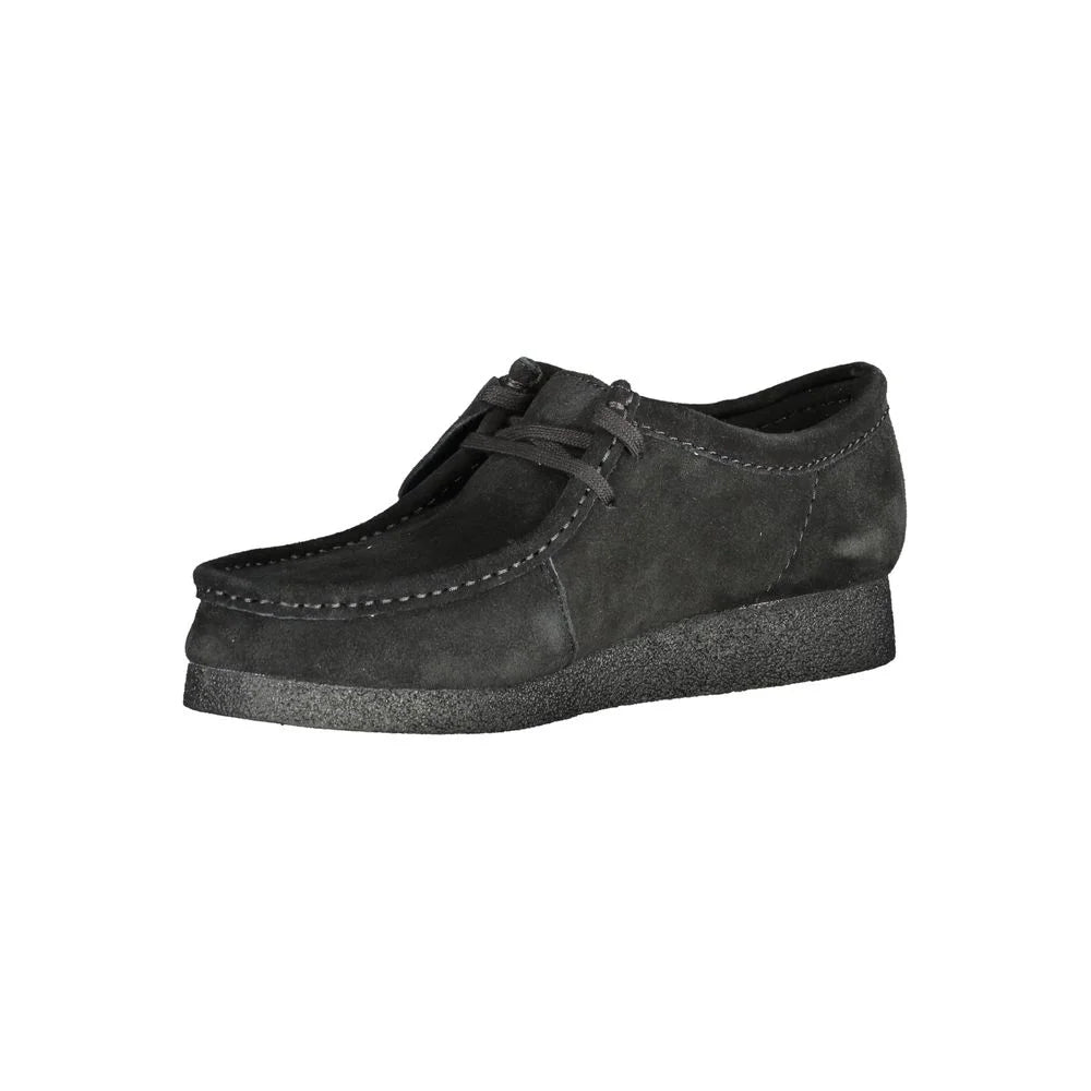Clarks Black Leather Men Sneaker - EU44/US11