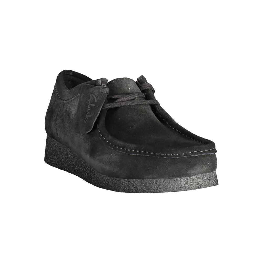Clarks Black Leather Men Sneaker - EU44/US11