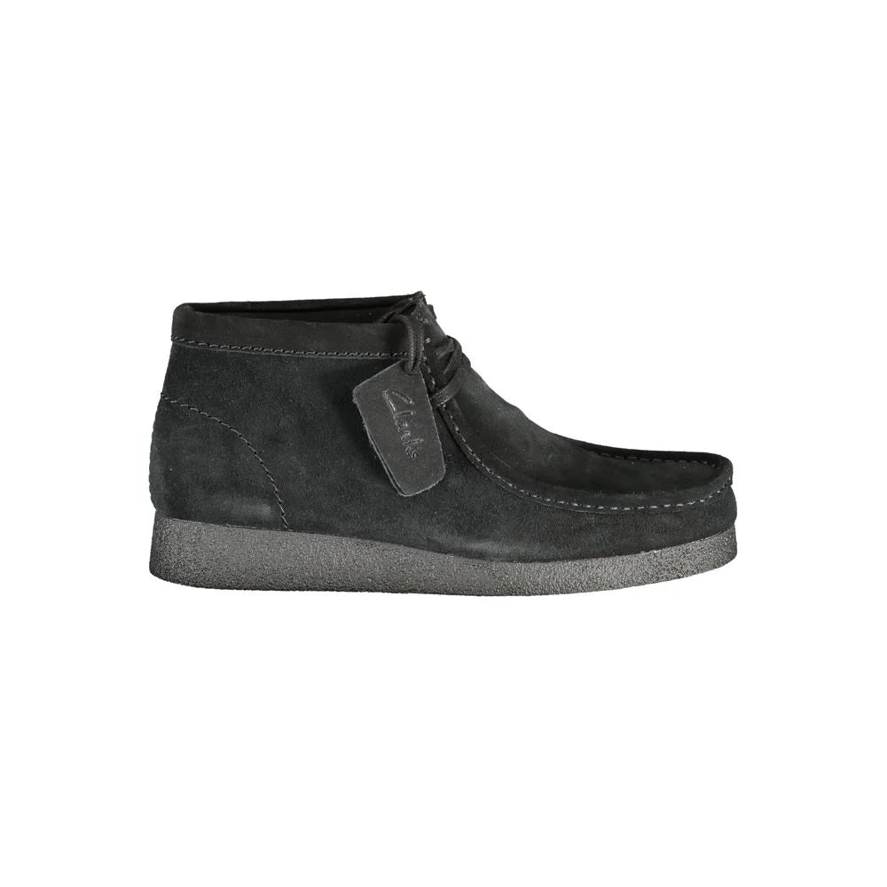 Clarks Black Leather Men Sneaker - Sneakers