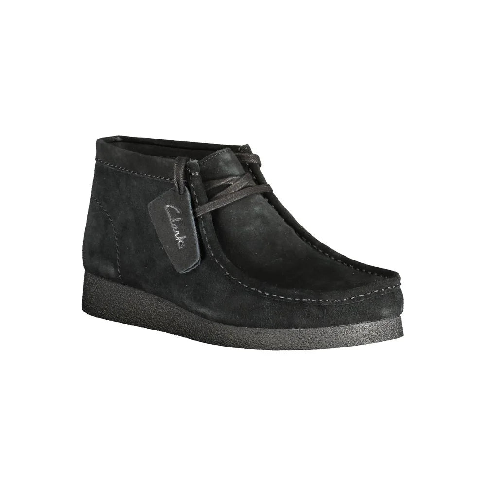 Clarks Black Leather Men Sneaker - Sneakers