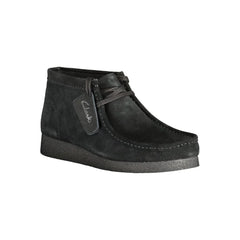 Clarks Black Leather Men Sneaker - Sneakers
