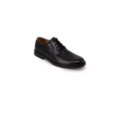 Clarks Black Leather Oxfords And Derby - Shoes