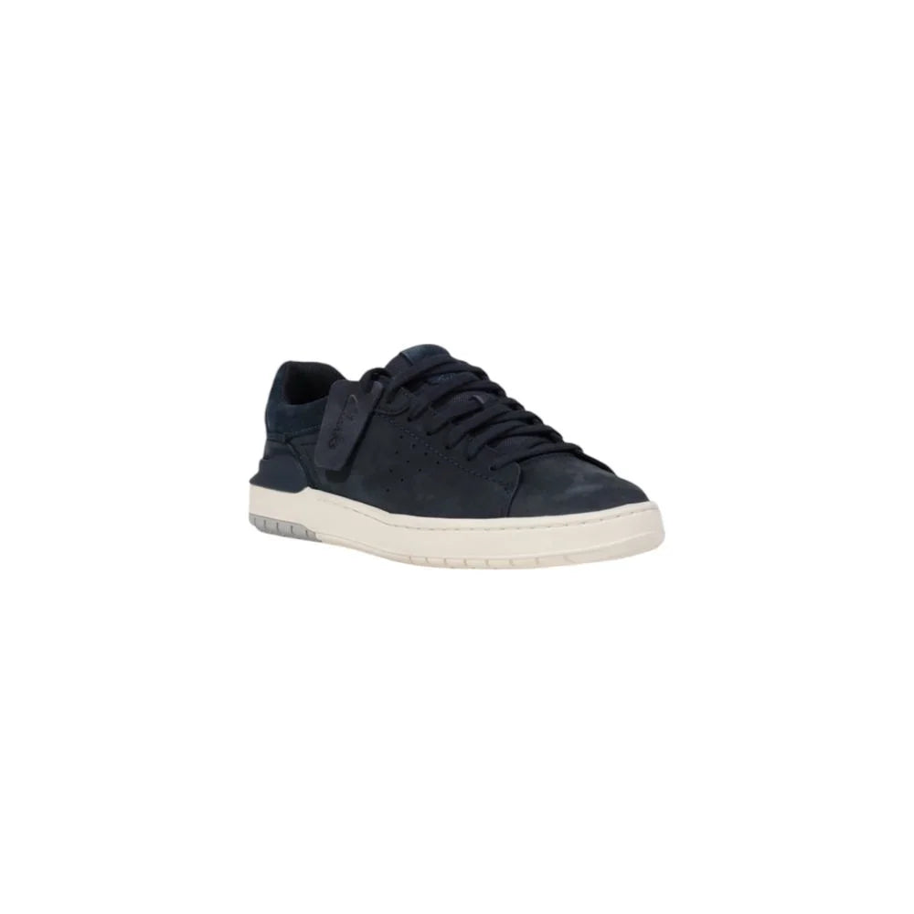 Clarks Blue Nubuc Leather Sneaker - EU42/US9 - Sneakers