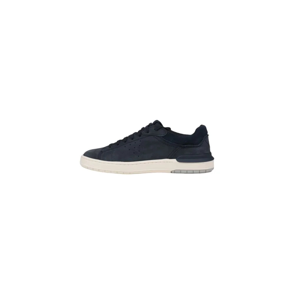 Clarks Blue Nubuc Leather Sneaker - EU42/US9 - Sneakers